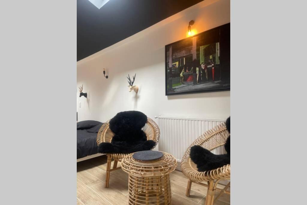 Apt 35 M2 Baignoire Balneo Terrasse Privee Amfreville-la-Mi-Voie Exterior photo